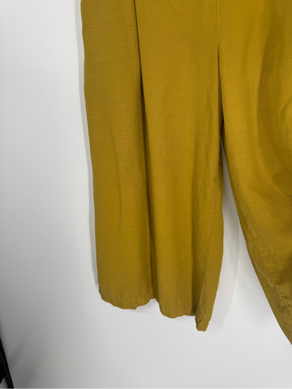 Anthropologie High-Waist Button-Fly Wide Leg Culotte Pants Size M - Picture 3 of 14